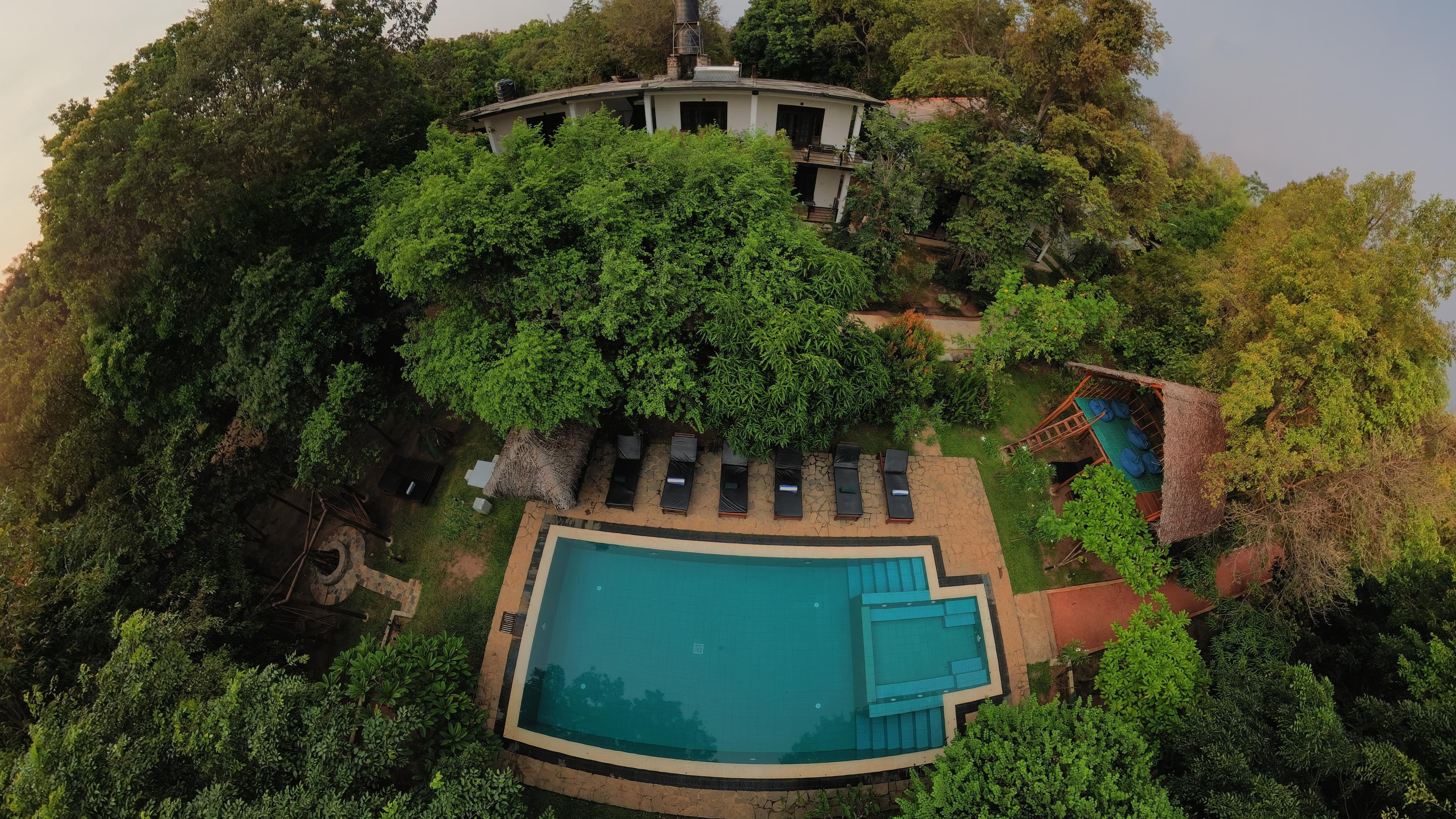 Resort landscape